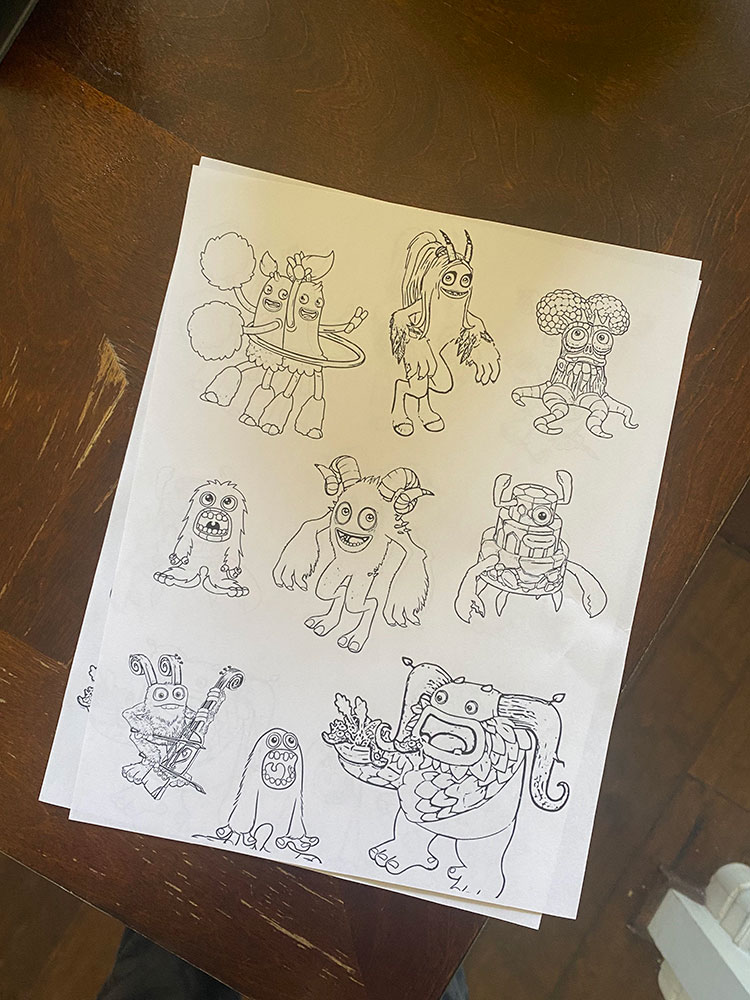 Puppet Drawings