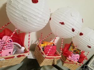 Hot Air Balloon Valentine Box