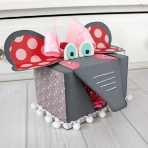 Elephant Valentine Box
