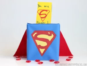 Superhero Valentine Box