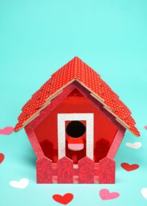 Birdhouse Valentine Box