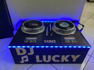 DJ Turntable Valentine Box: