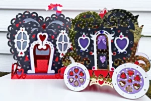 Princess Carriage Valentine Box