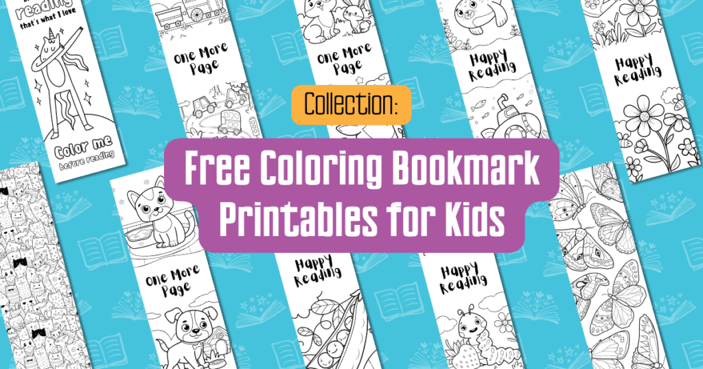 Free Coloring Bookmark Printables for Kids Fun and Creative Designs Free Coloring Bookmark Printables for Kids Fun and Creative Designs