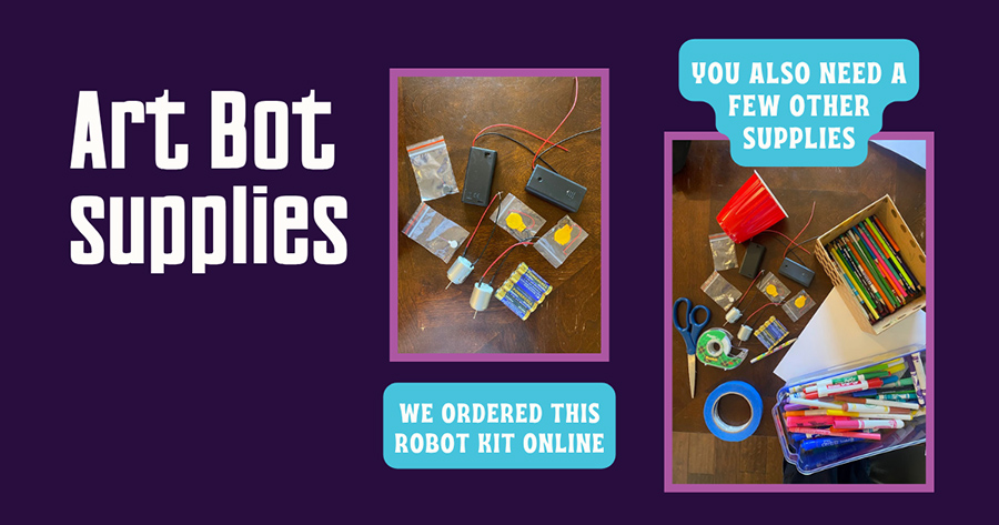 Art Bot Science Fair Board 