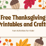 Free Thanksgiving Printable Activities for Kids