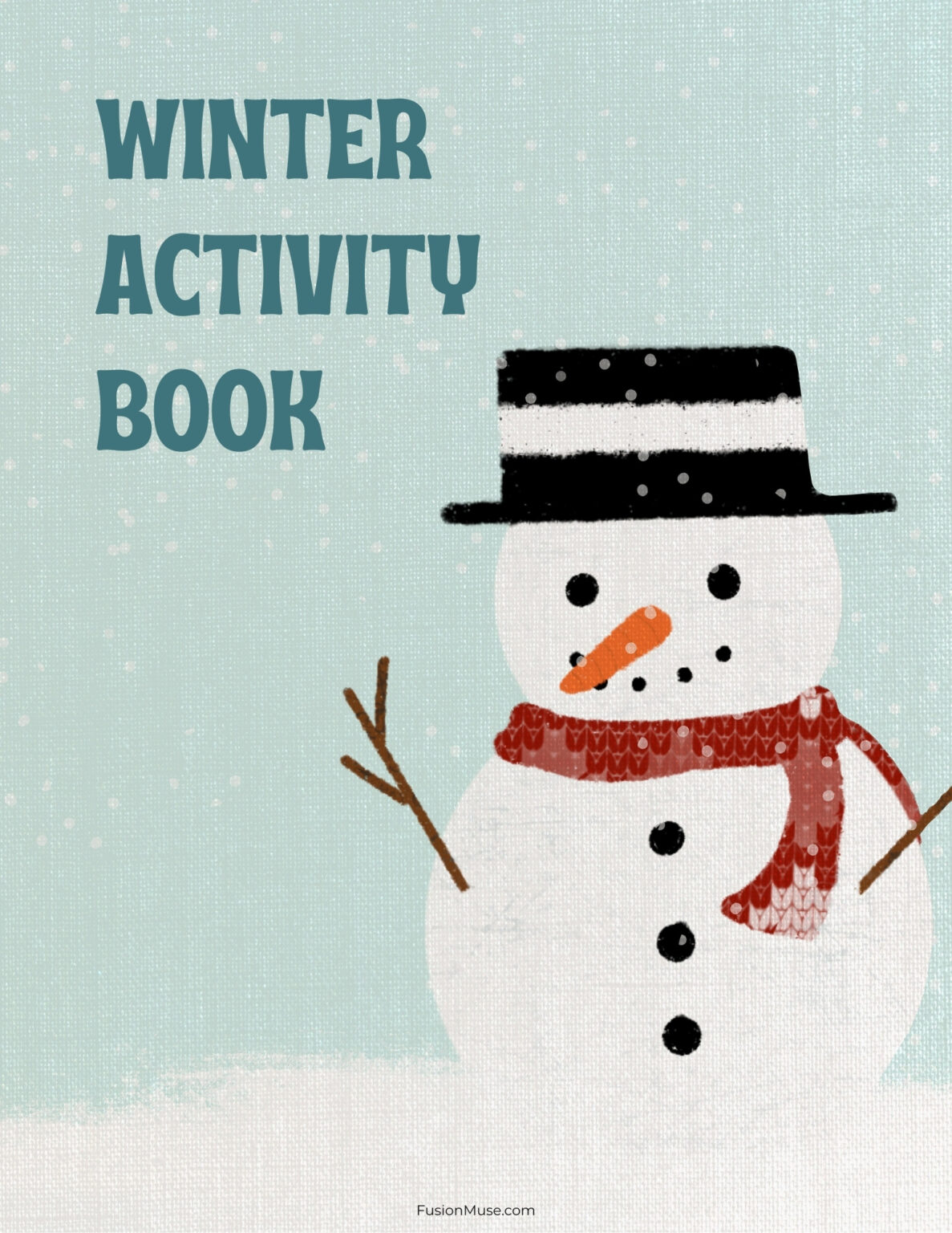 Free Printable Winter Arts and Crafts & Activities for Kids