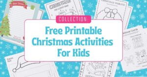 free kids Christmas Activities printables