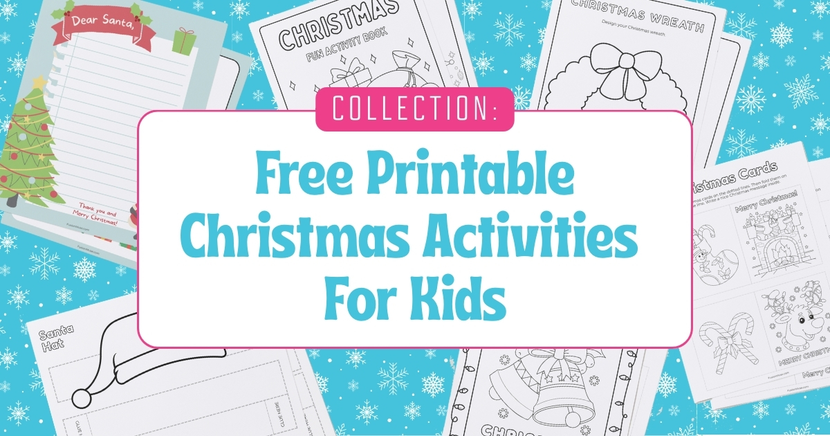 free kids Christmas Activities printables