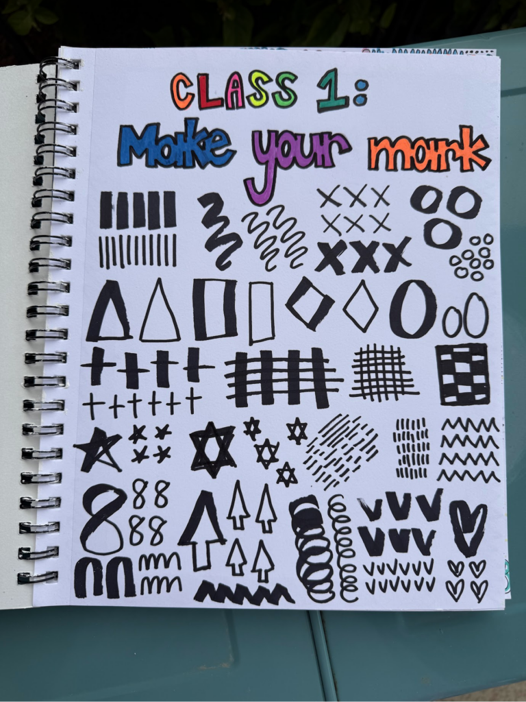 Mark Making Ideas