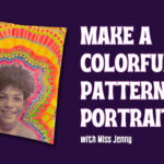 Make a Colorful Patterned Portrait