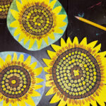 A Colorful Mixed-Media Sunflower Project for Kids